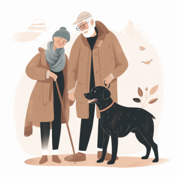 Quel est le meilleure chien pour une personne âgée ?