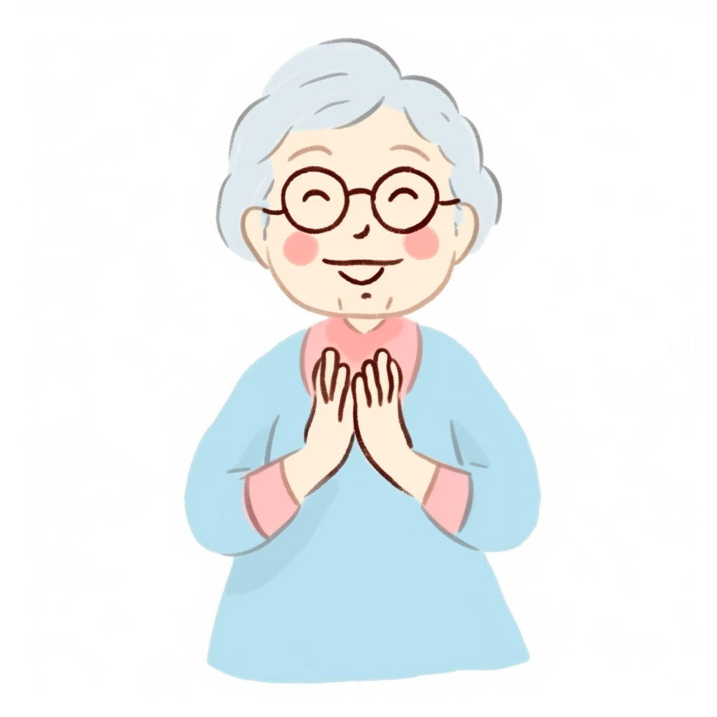 Illustration d'une grand mere en menopause et manque de libido