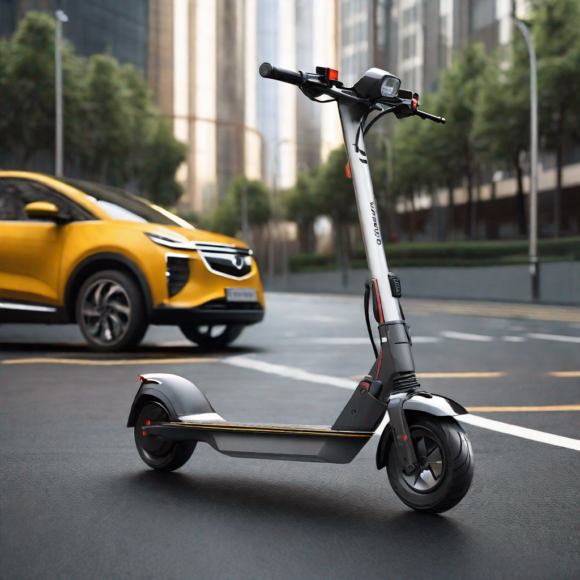 Scooter électrique pour senior en magasin